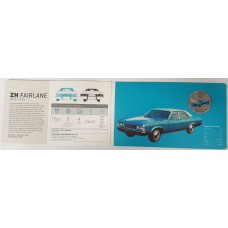 AUSTRALIA 2017 . FORD FAIRLANE . FIFTY 50 CENTS COIN CARD . 1976 ZH MARQUIS